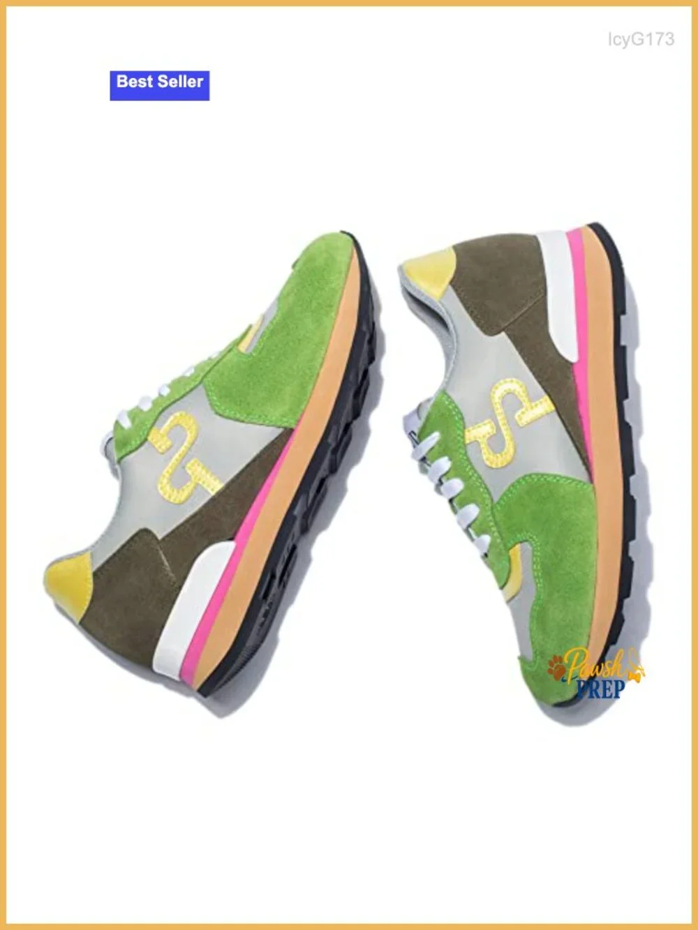 Suede Leather Women's Fashion Sneakers Lace-Up Casual Athletic Shoes Non-Slip